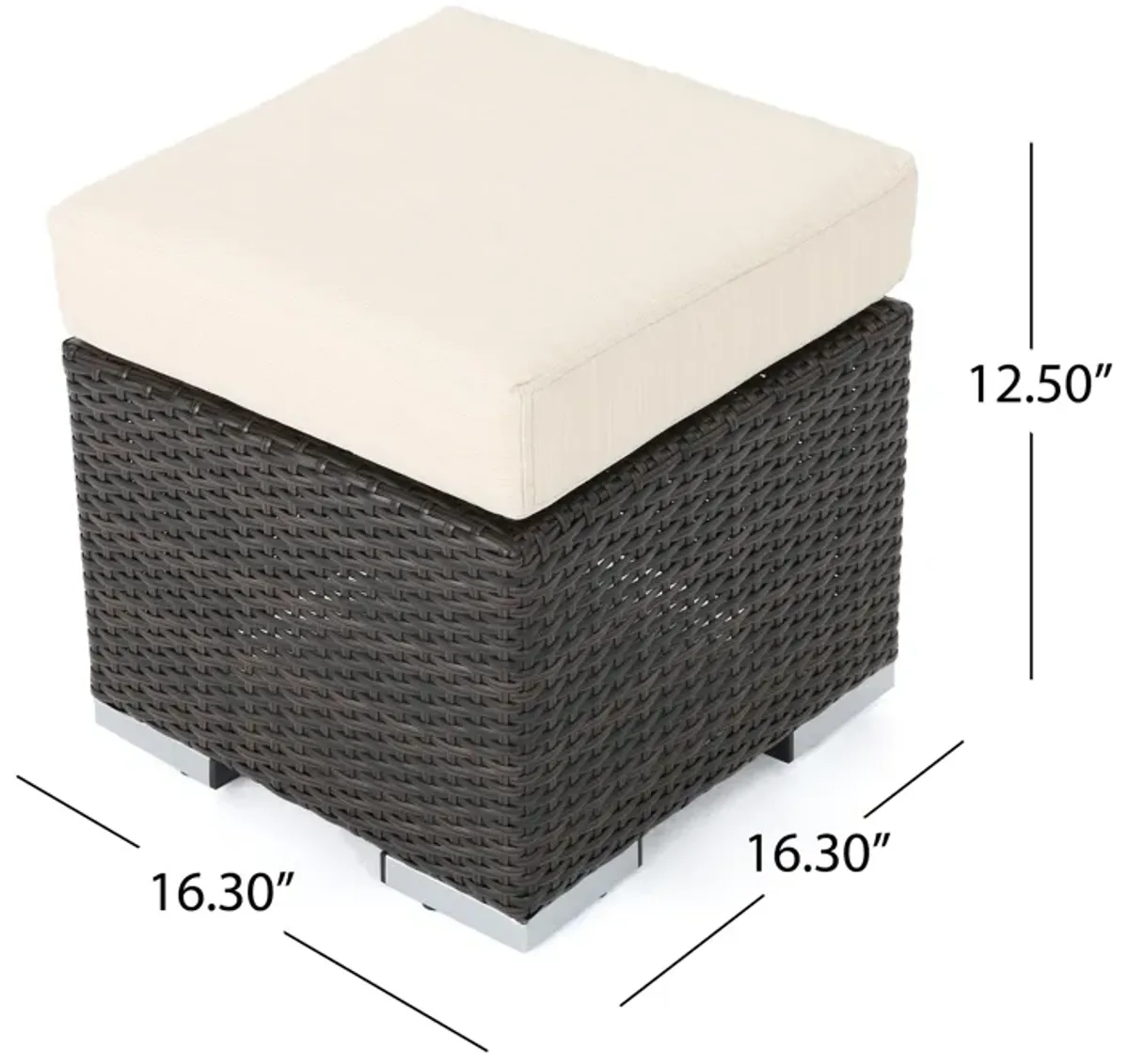 Outdoor Ottoman for Ultimate Lounge Relaxation