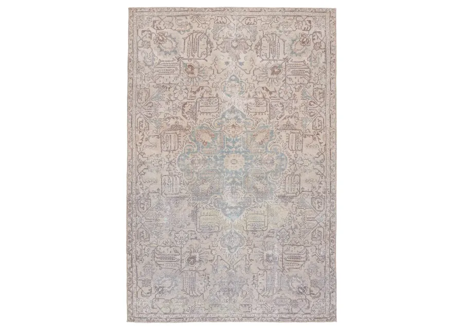 Kindred Parisa Blue 2'6" x 7'6" Runner Rug