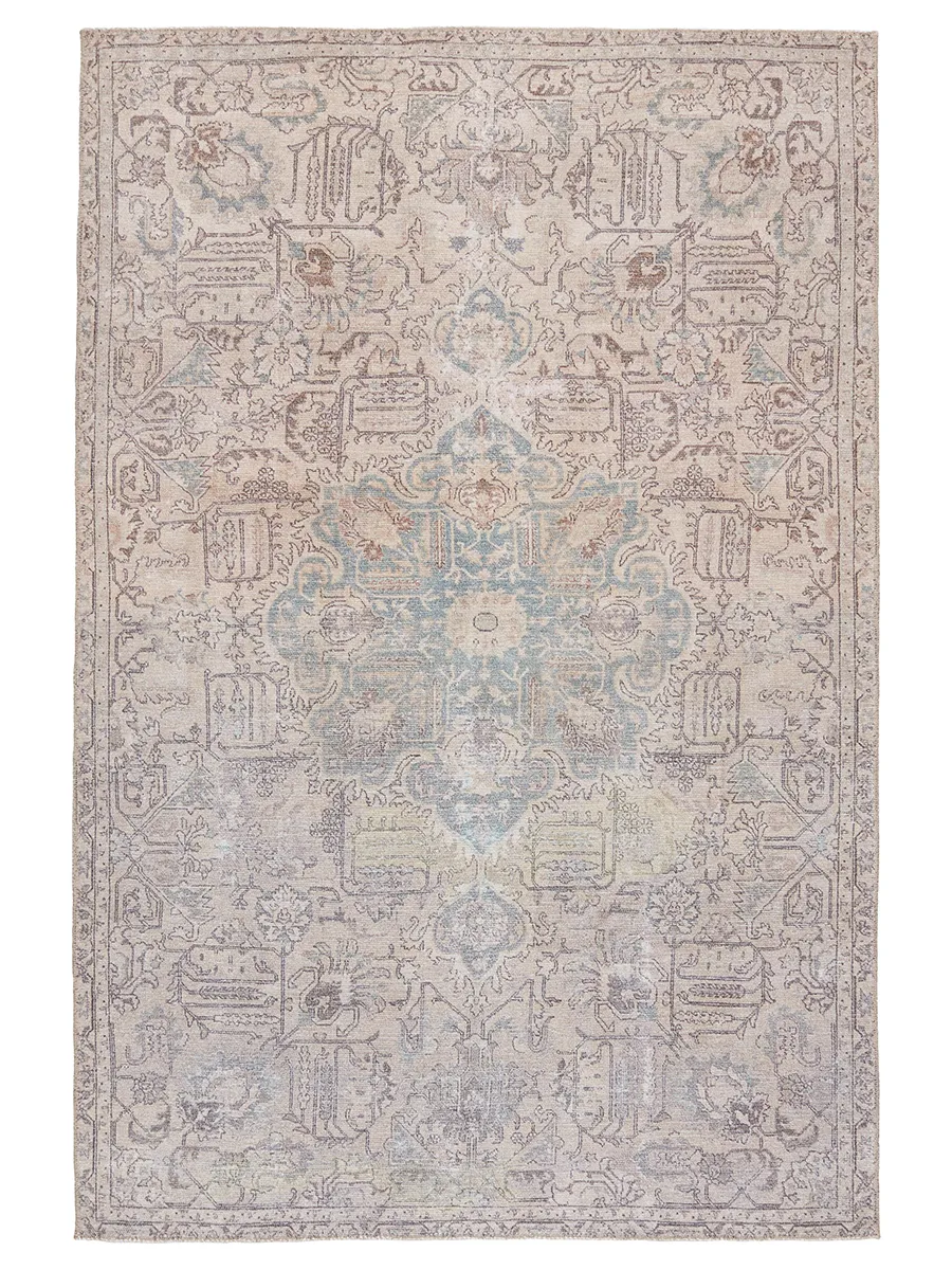 Kindred Parisa Blue 2'6" x 7'6" Runner Rug