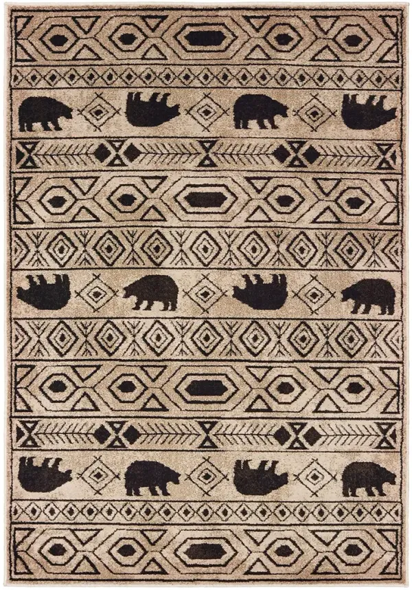 Woodlands 6'7" x 9'2" Ivory Rug