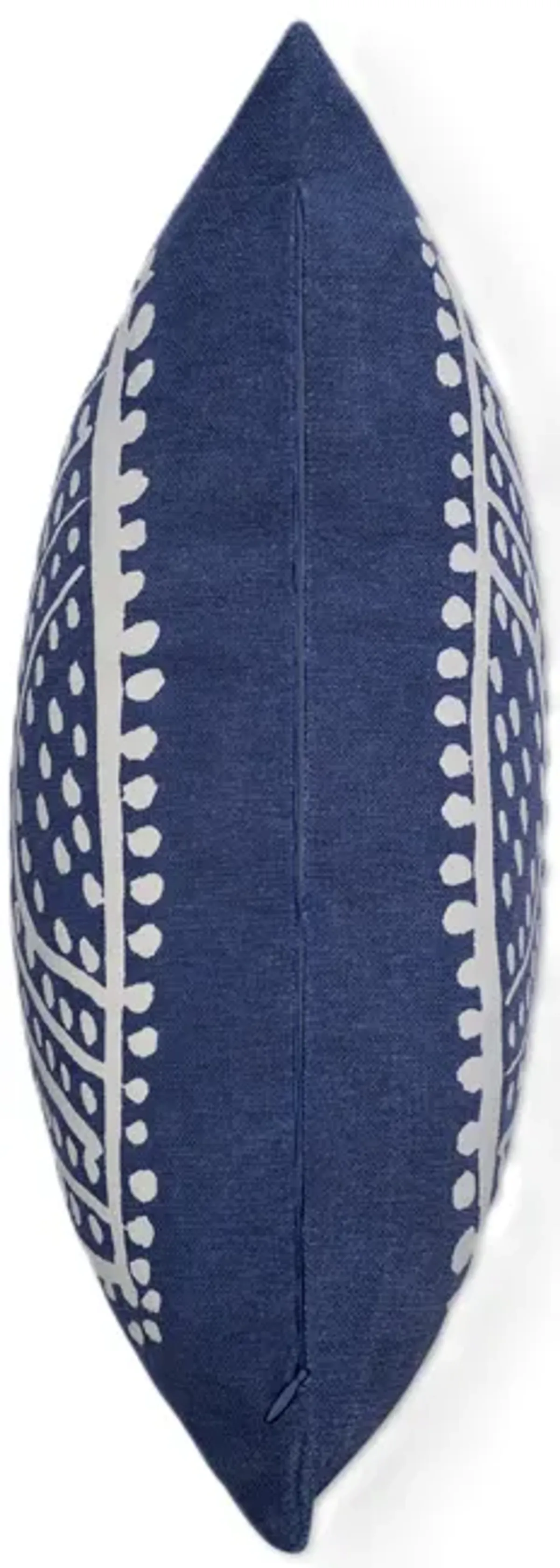 Radiance handcrafted Sunburst print lumbar pillow