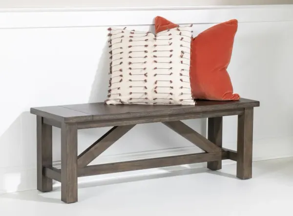 XXX's and OOO's Wooden Bed Bench