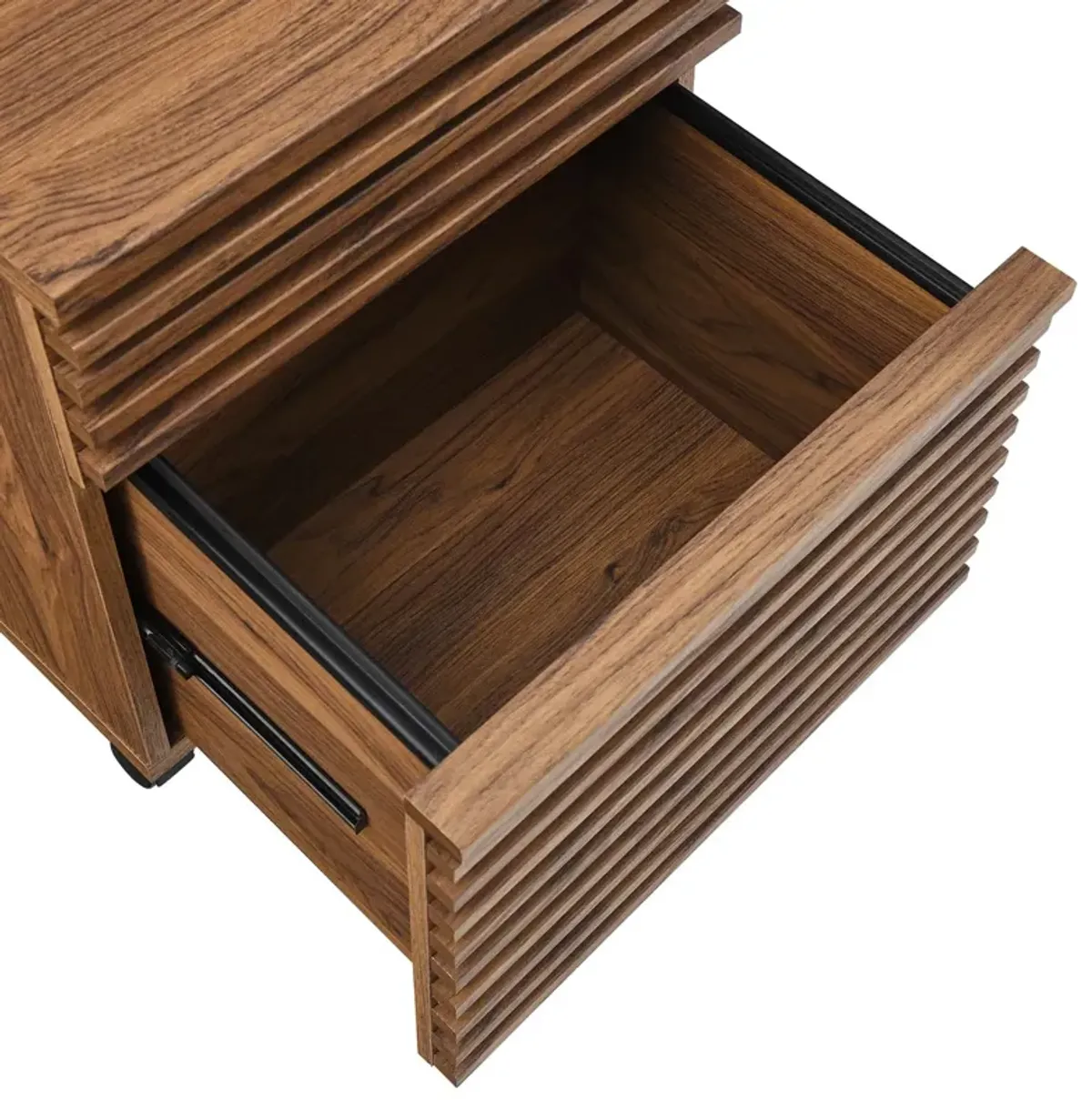 Render Wood File Cabinet