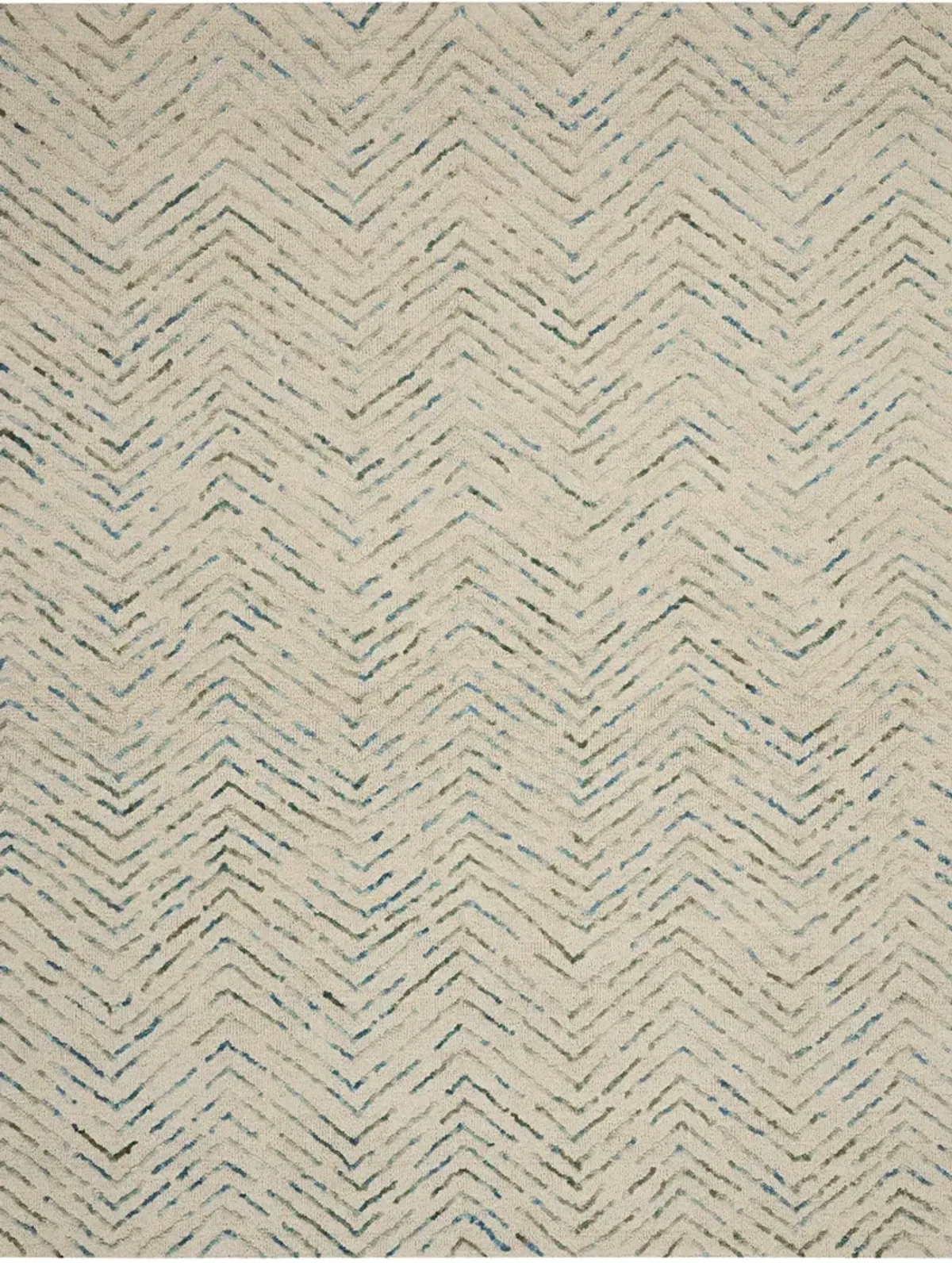 Colorado CLR02 Ivory/Green 7'9" x 9'9" Rug