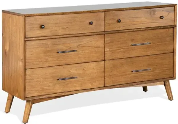 Sunny Designs American Modern 6 Drawer Dresser