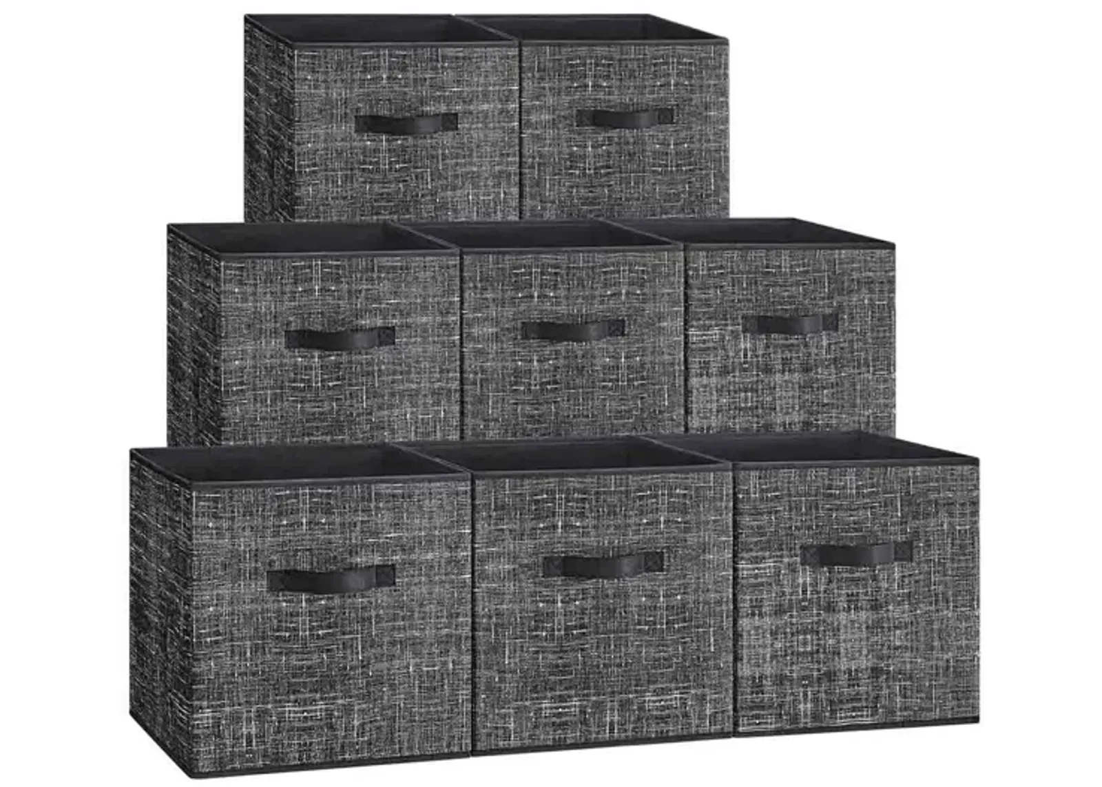 Set of 8 Storage Cubes for Versatile Organization and Space-Saving Storage