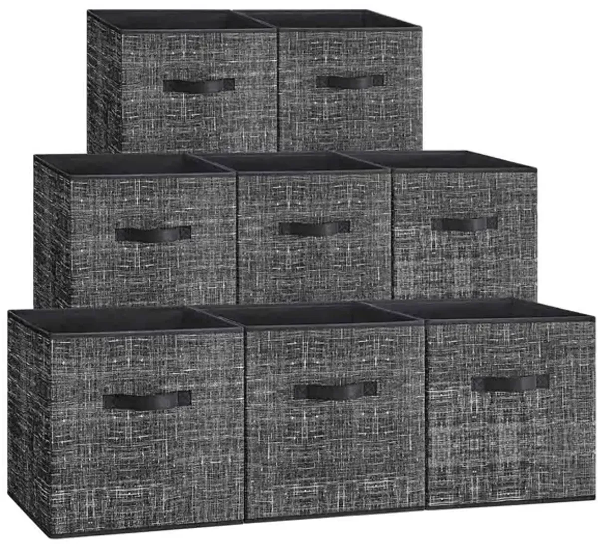 Set of 8 Storage Cubes for Versatile Organization and Space-Saving Storage