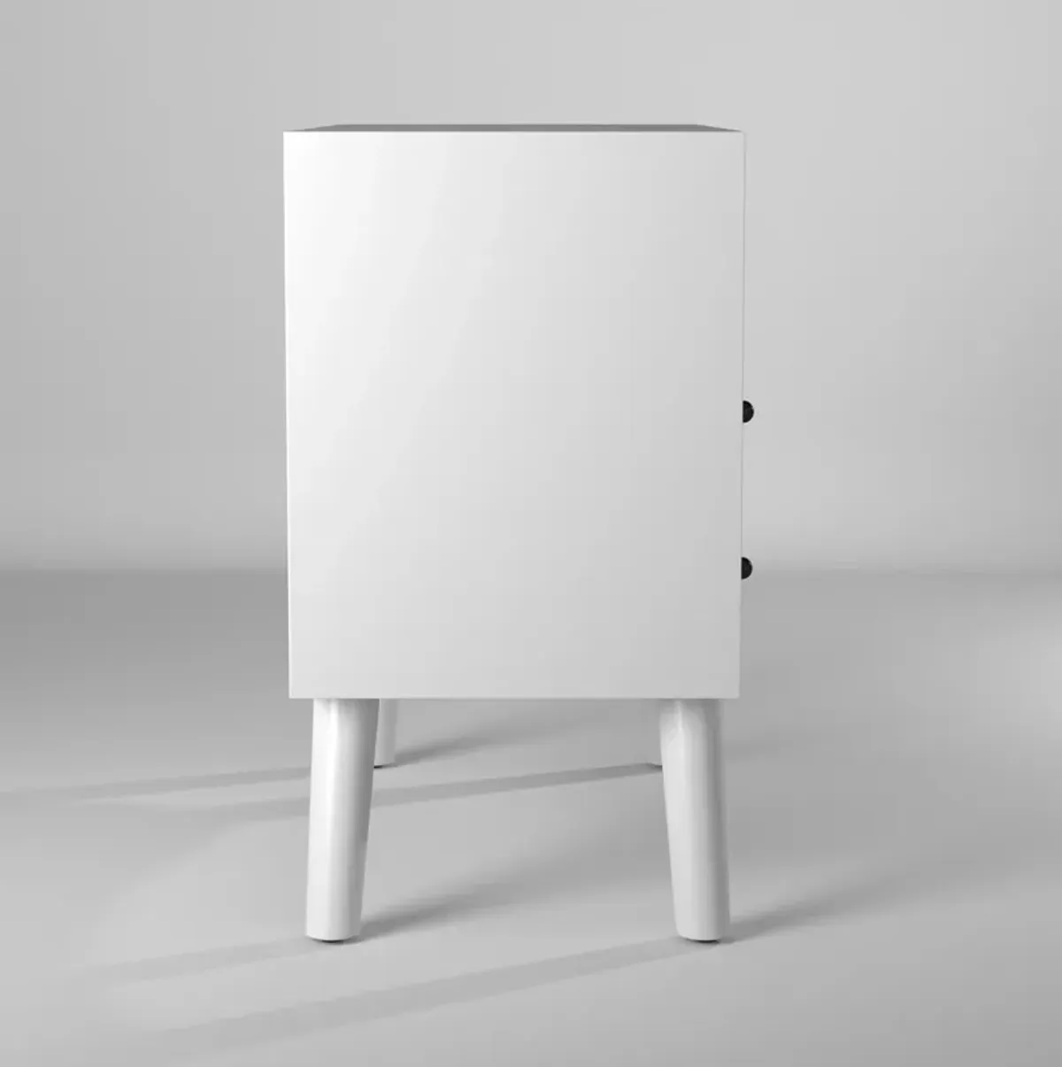 Flynn Large Nightstand, White