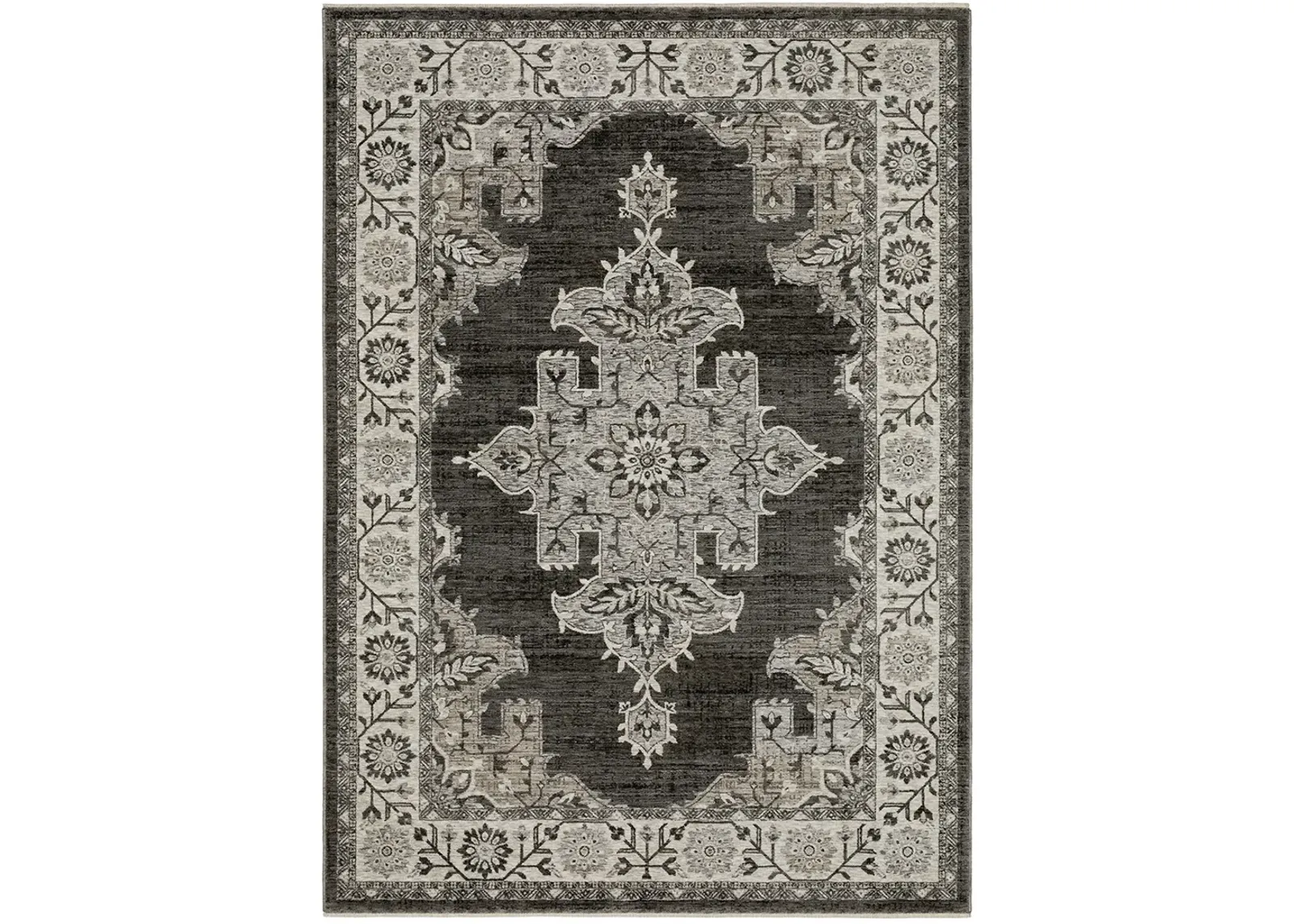 Chamberlain 2'3" x 7'6" Grey Rug