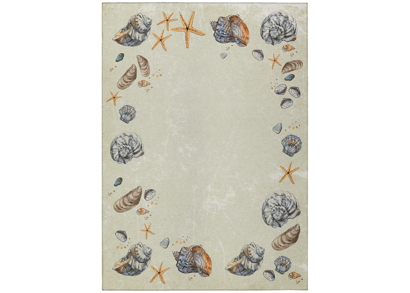 Seabreeze SZ9 Ivory 9' x 12' Rug