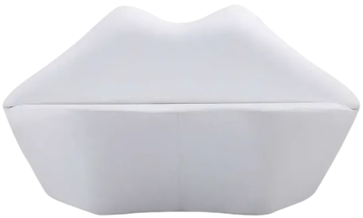 Kiss Loveseat in White