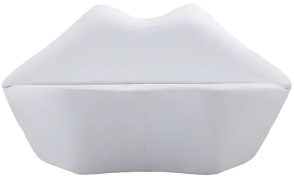 Kiss Loveseat in White