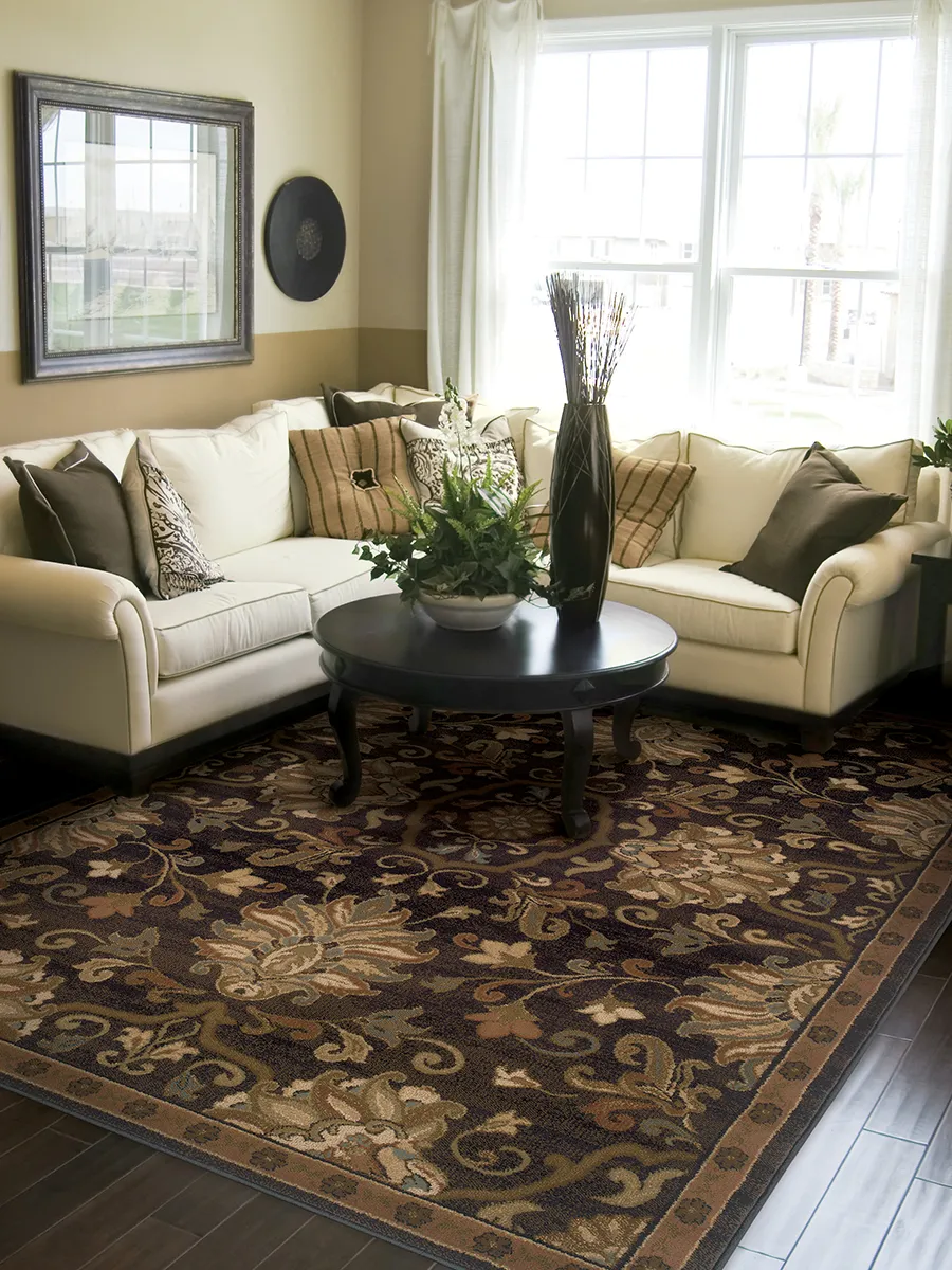 Hudson 1'10" x 7'6" Brown Rug