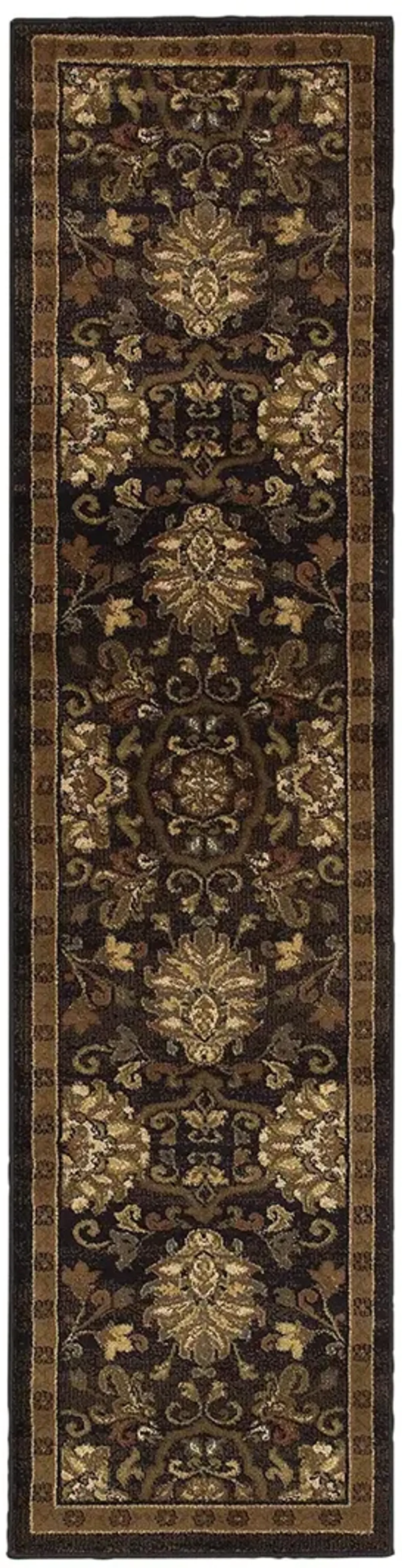 Hudson 1'10" x 7'6" Brown Rug