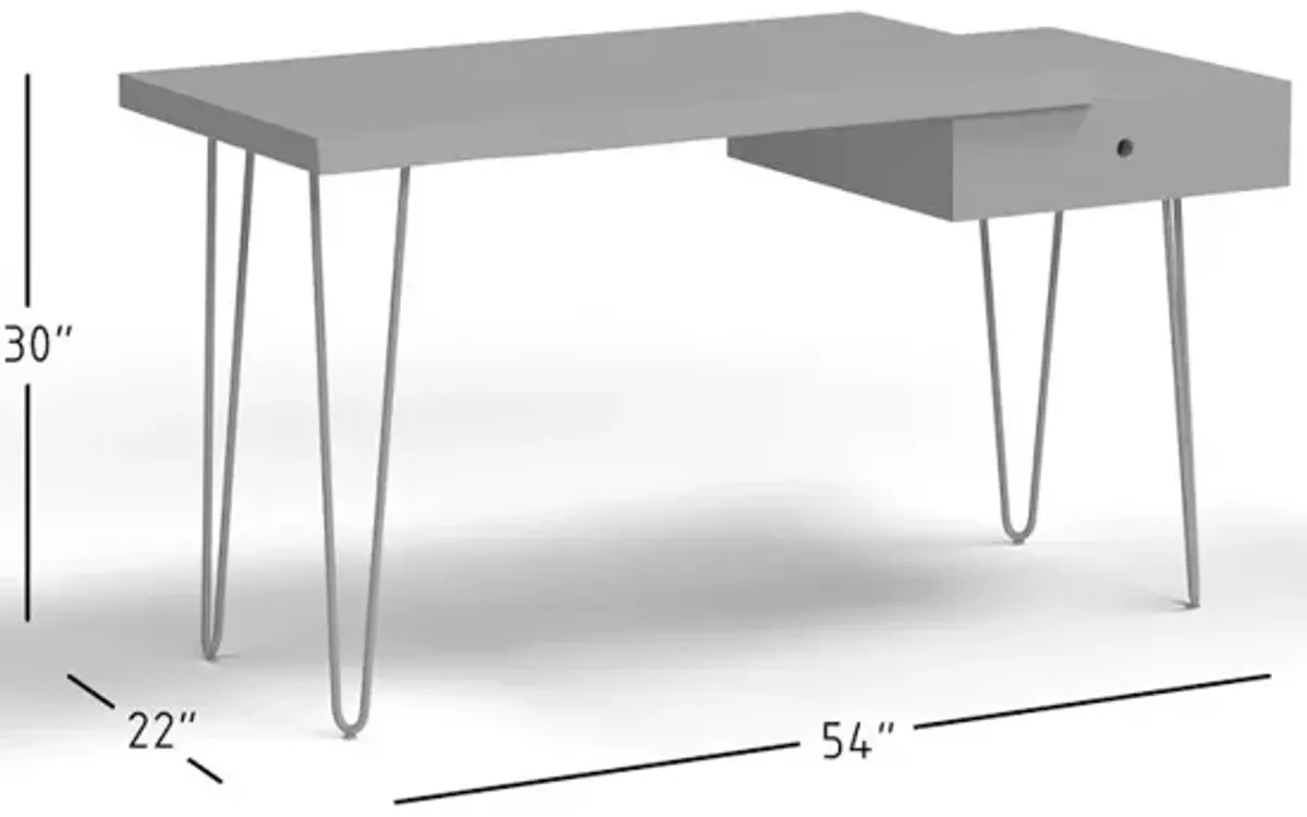 Jofran Nature's Edge Solid Acacia Desk with Drawer