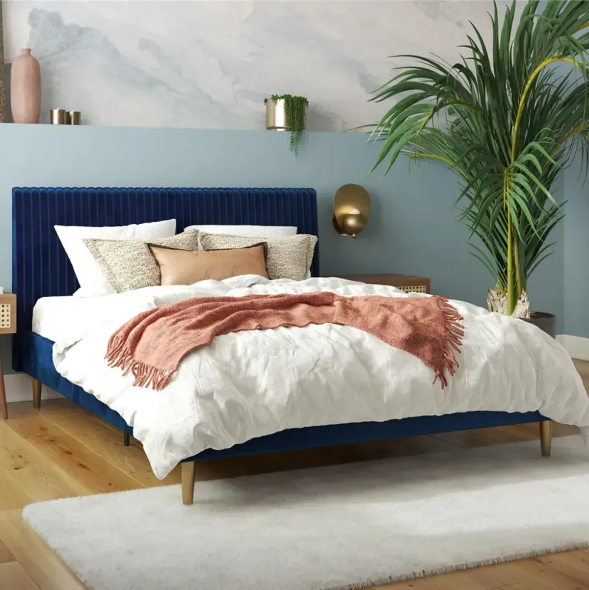 Mr. Kate Daphne Upholstered Bed