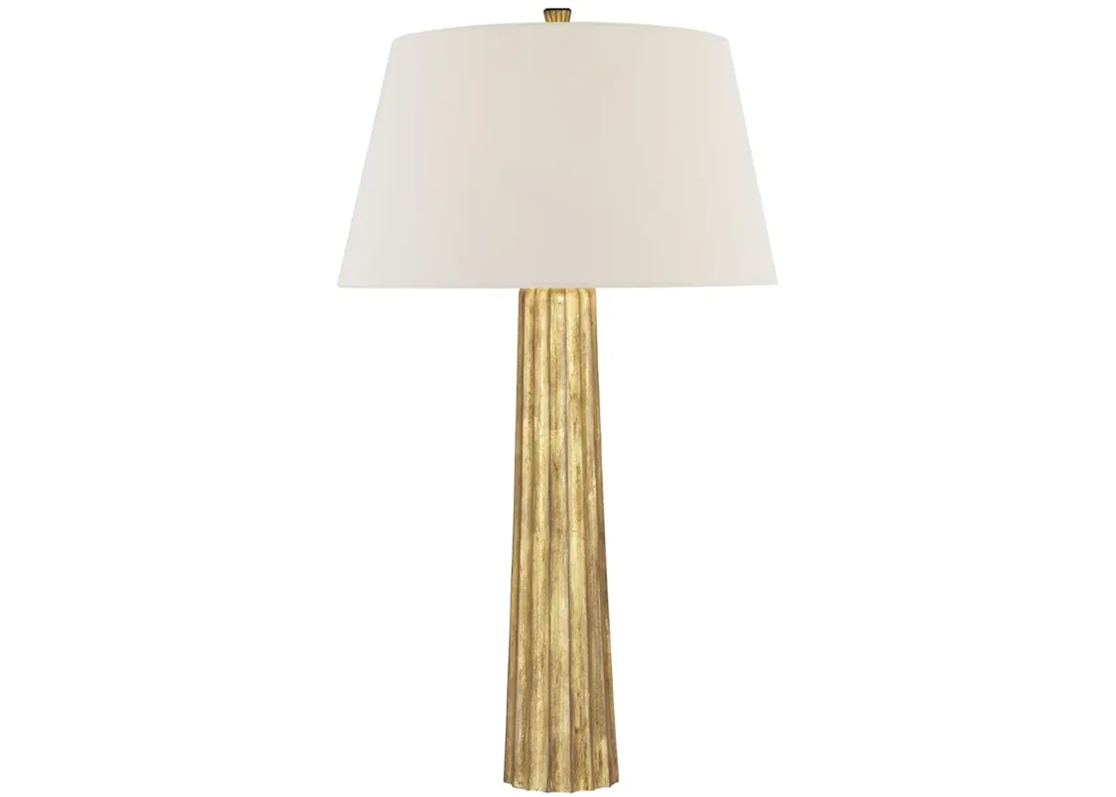 Fluted Spire Large Table Lamp