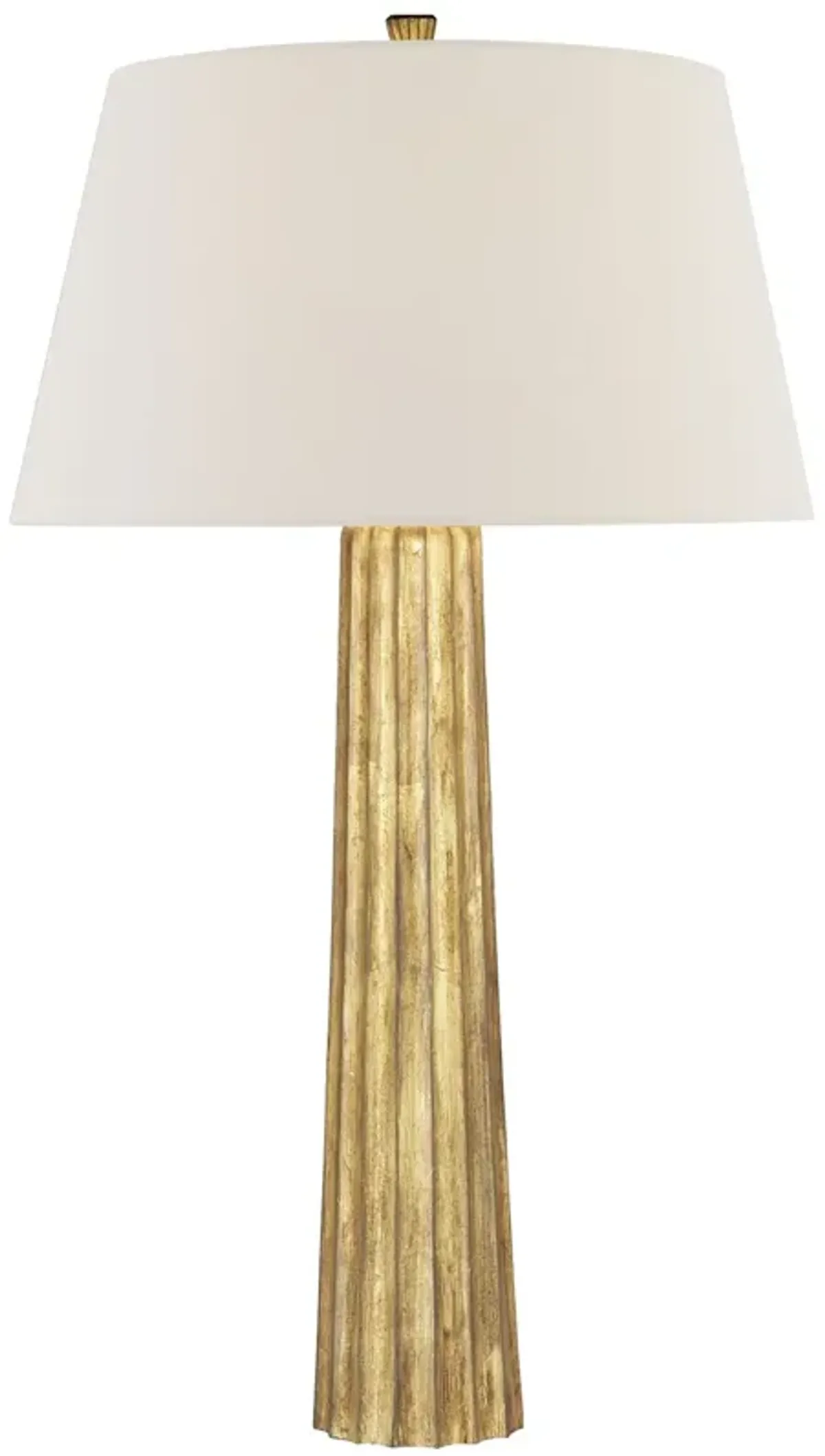 Fluted Spire Large Table Lamp