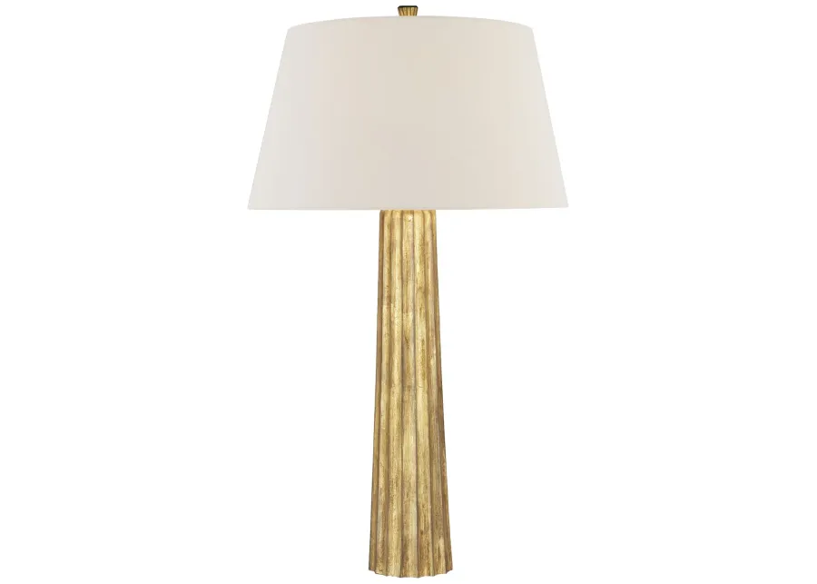 Fluted Spire Large Table Lamp