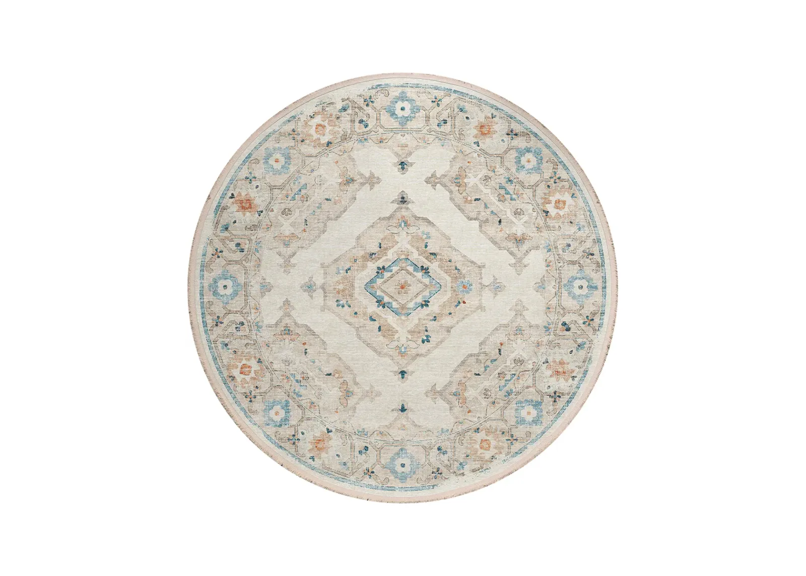 Marbella MB1 Ivory 6' Rug