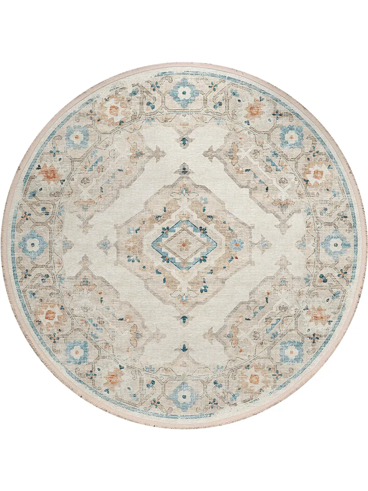 Marbella MB1 Ivory 6' Rug