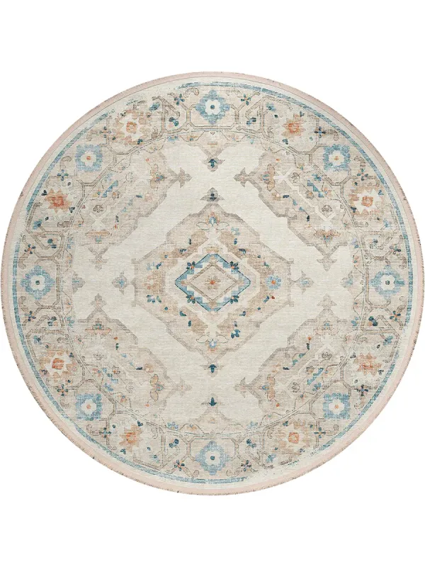 Marbella MB1 Ivory 6' Rug