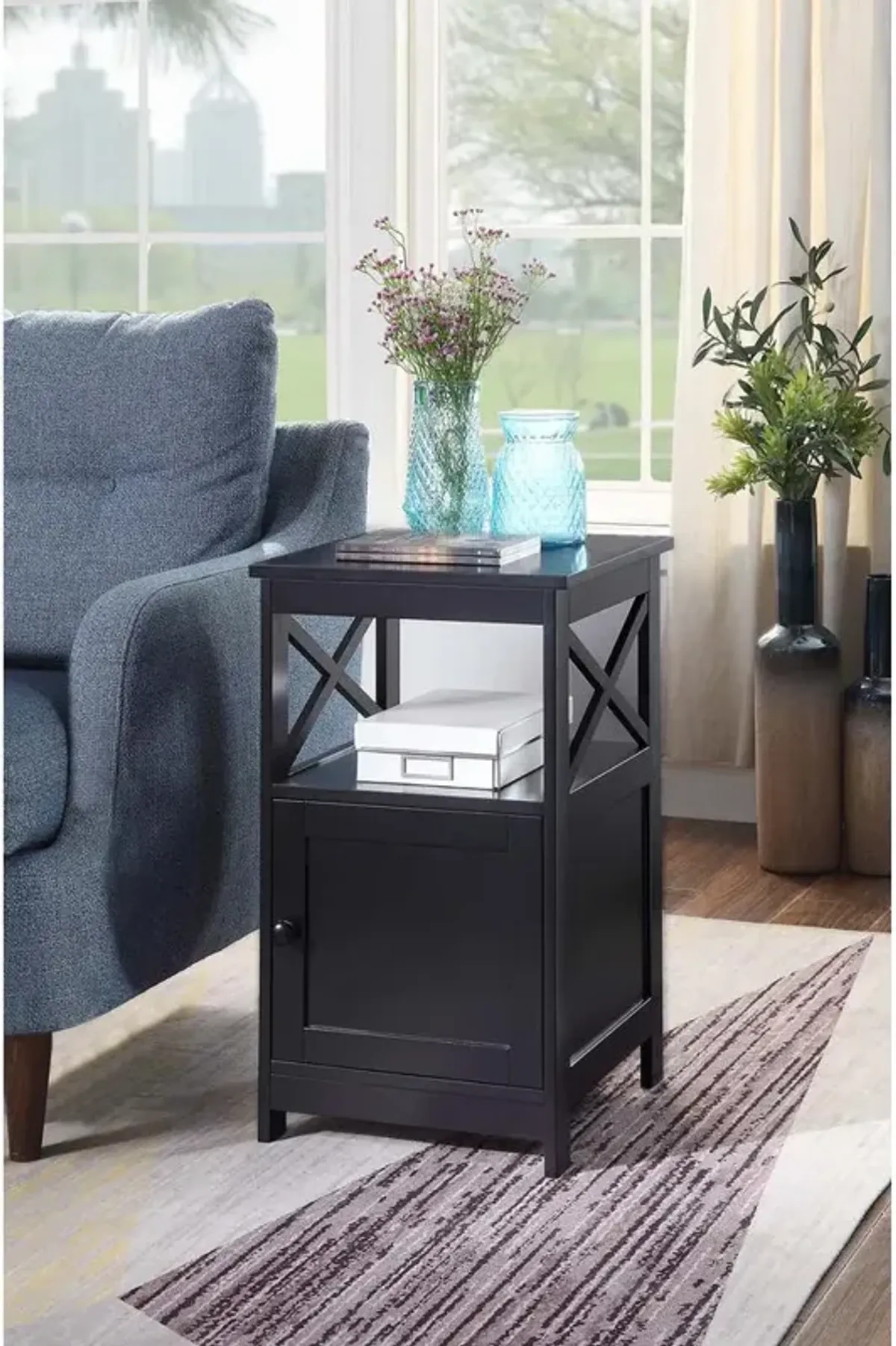 Convience Concept, Inc. Oxford End Table with Cabinet