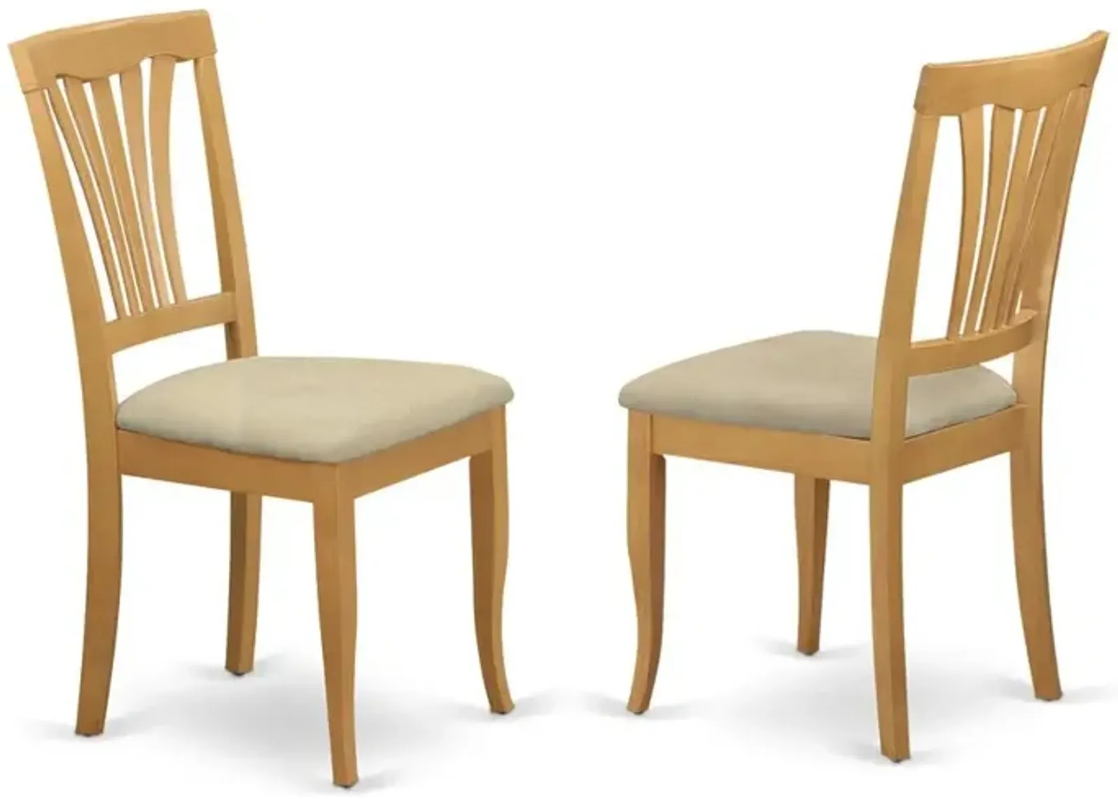 AVC-OAK-C Avon Chair With Cushion Seat - Oak Finish