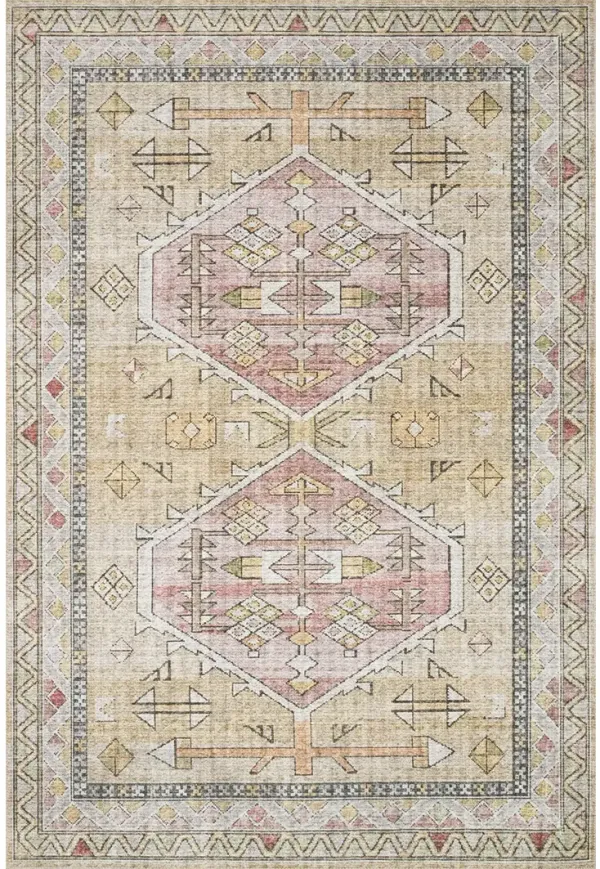 Skye SKY04 Gold/Blush 5' x 7'6" Rug