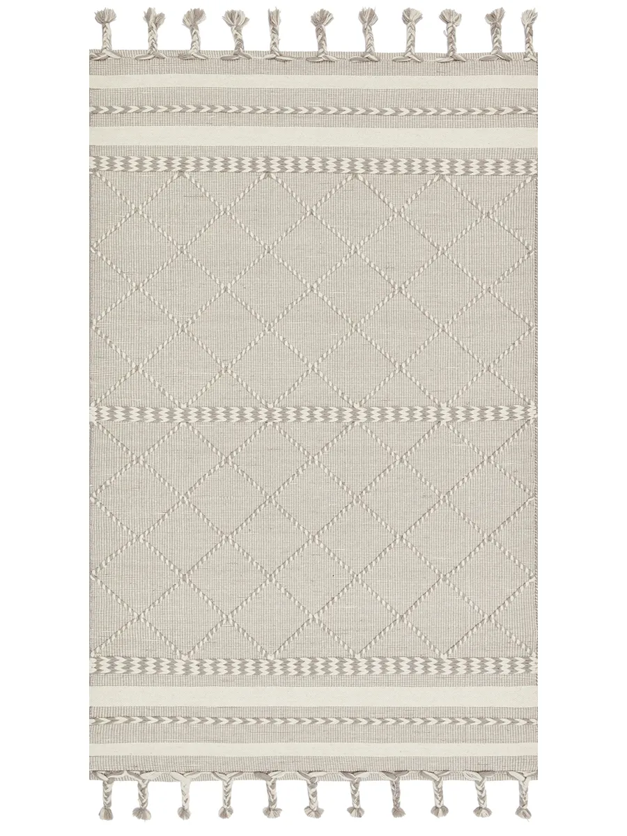 Sawyer SAW05 Silver 3'6" x 5'6" Rug