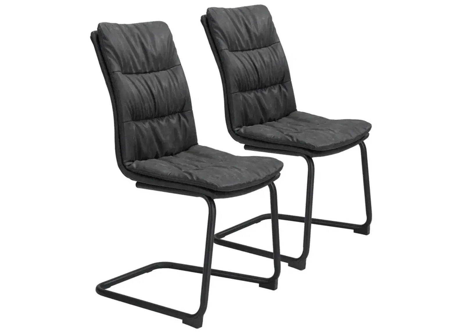 Belen Kox Vintage Black Sharon Dining Chair Set, Belen Kox