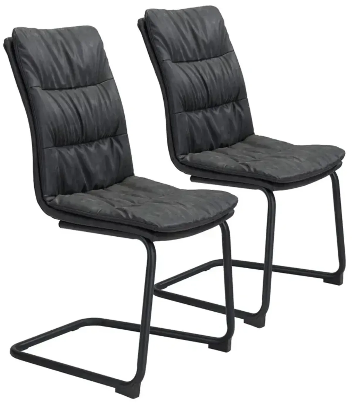 Belen Kox Vintage Black Sharon Dining Chair Set, Belen Kox