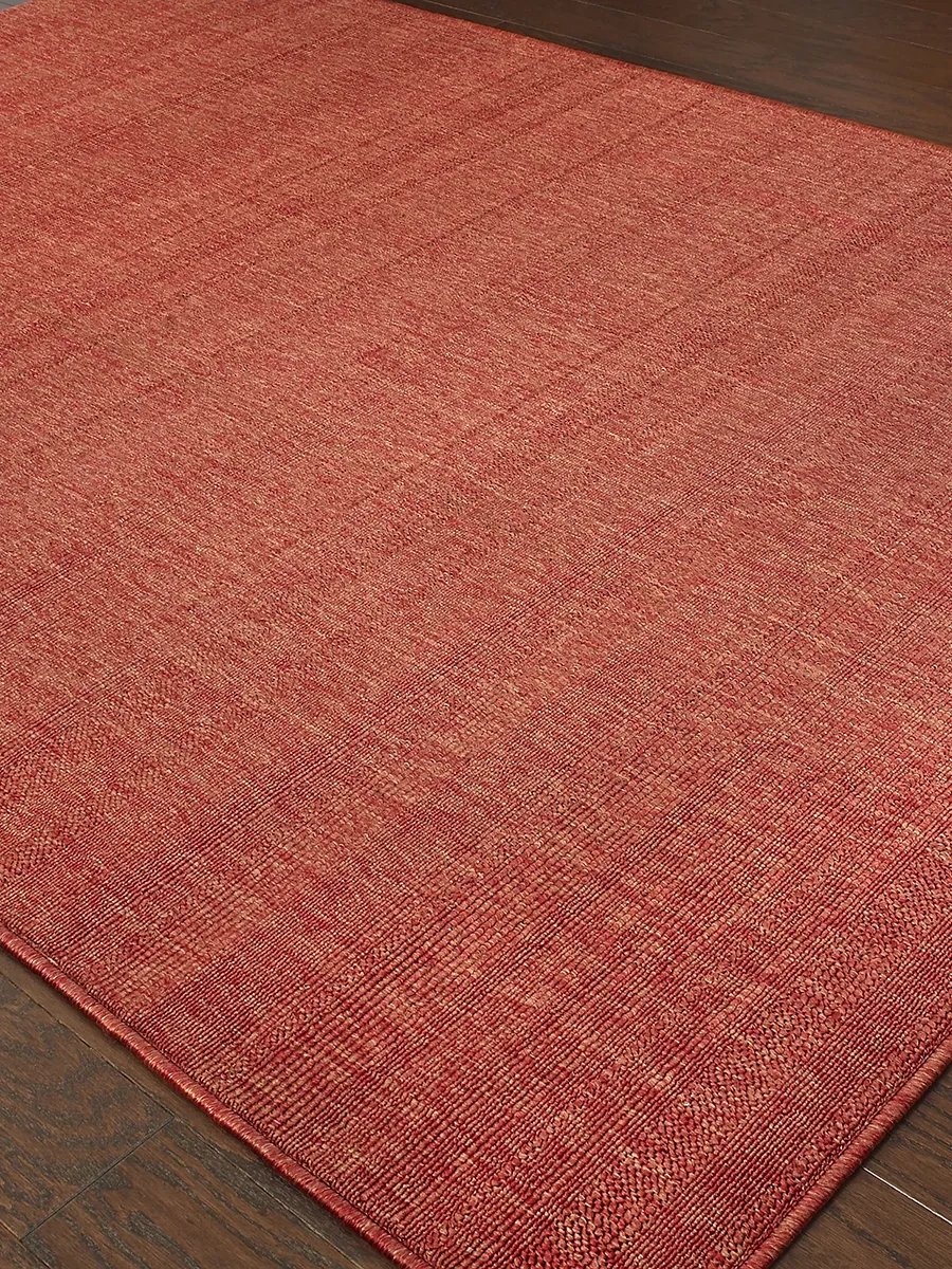 Lanai 8'6" x 13' Red Rug