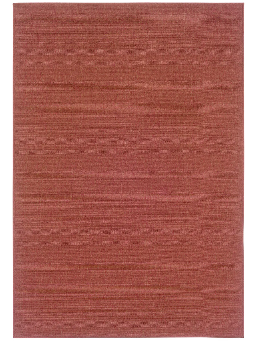 Lanai 8'6" x 13' Red Rug