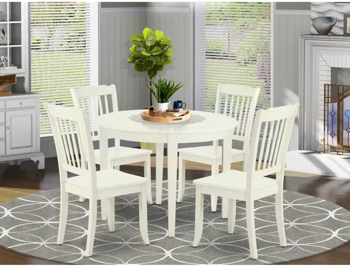 Dining Room Set Linen White