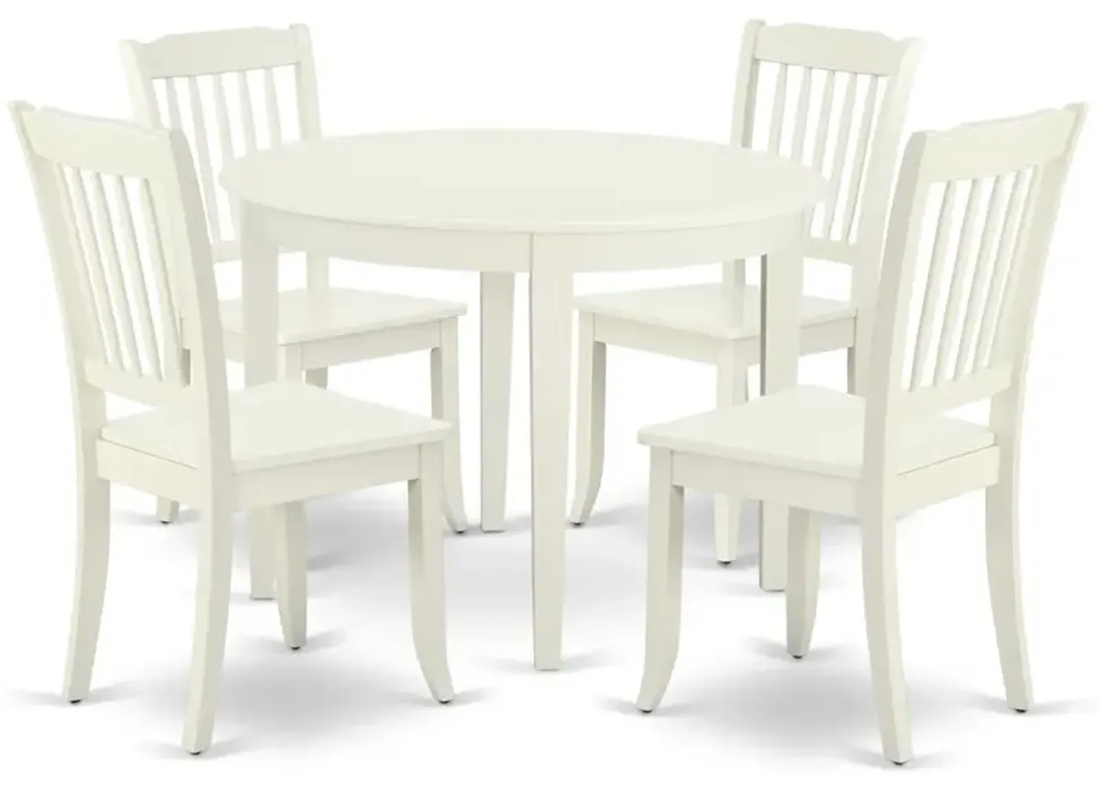 Dining Room Set Linen White