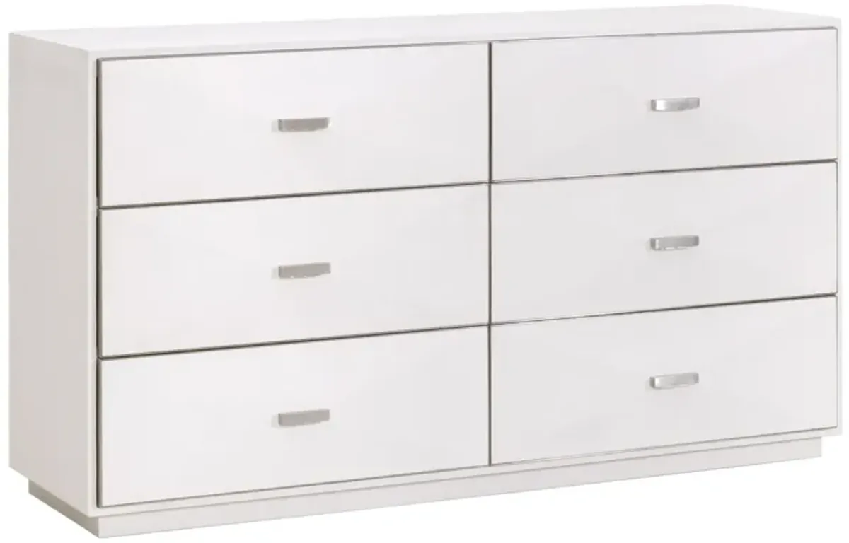 Wynn Shagreen 6-Drawer Double Dresser