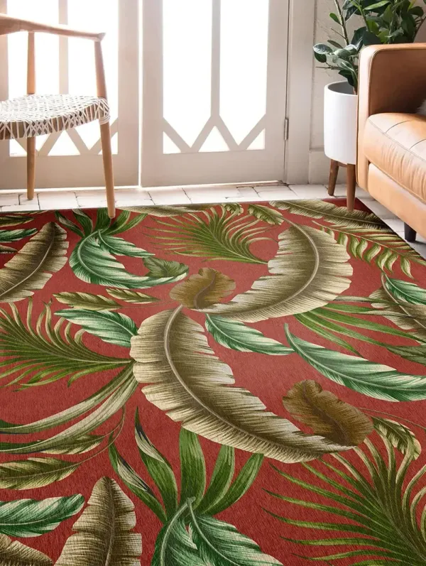 Tropics TC1 Paprika 8' x 10' Rug