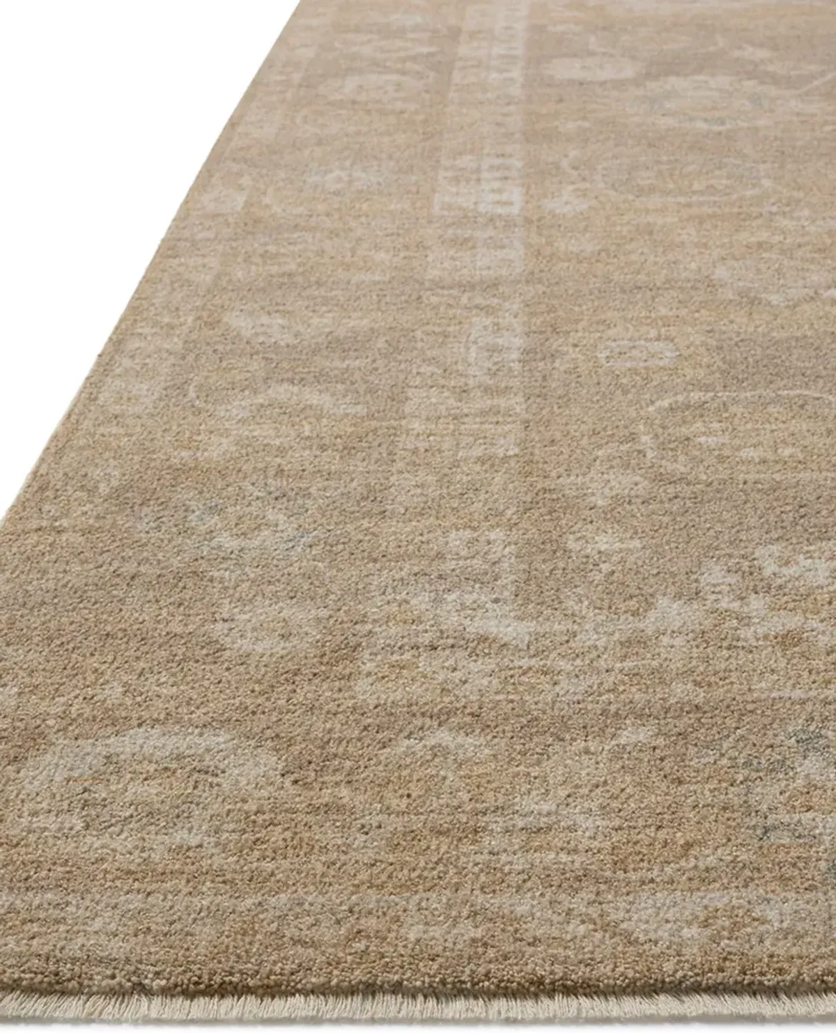 Louisa Taupe/Gold 2'7"x12' Runner Rug