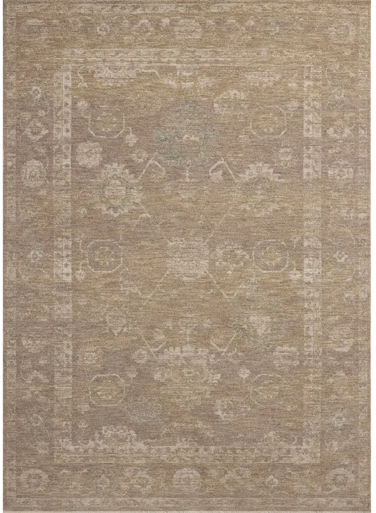 Louisa Taupe/Gold 2'7"x12' Runner Rug