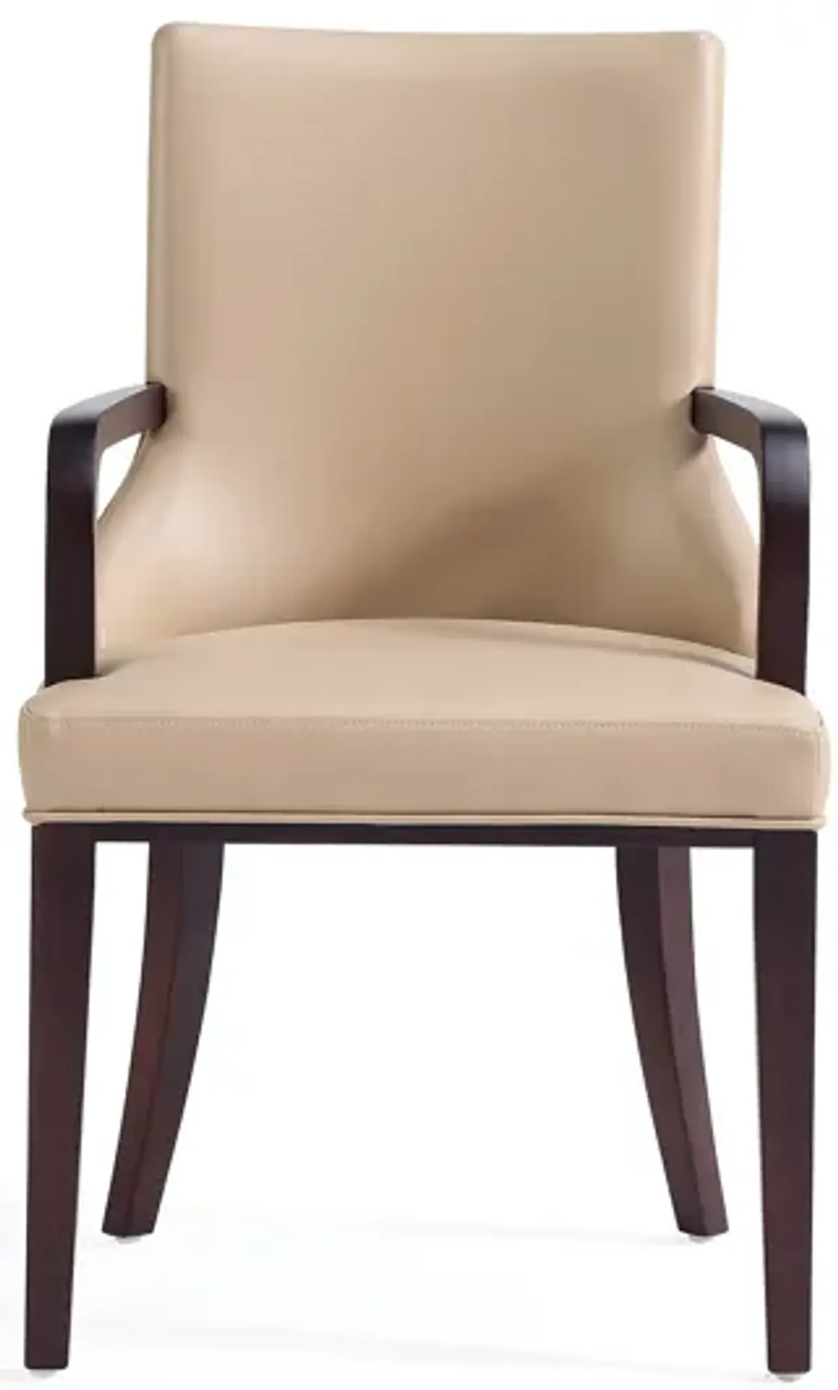 Shubert Brown Dining Arm Chairs (Set of 2)