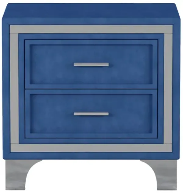 Merax  Mid Century 2-Drawer Nightstand