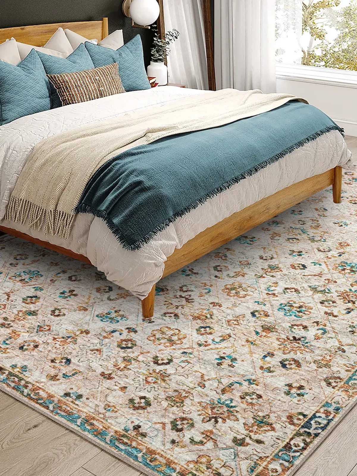 Jericho JC8 Parchment 9' x 12' Rug