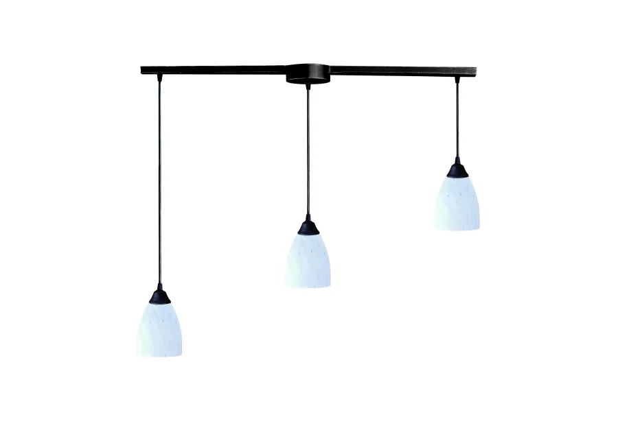 Classico 36" Wide Mini Pendant - Simple White