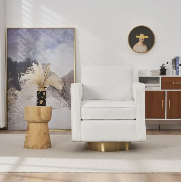 Streamdale Modern 360 Degree Swivel Chair for Living Room