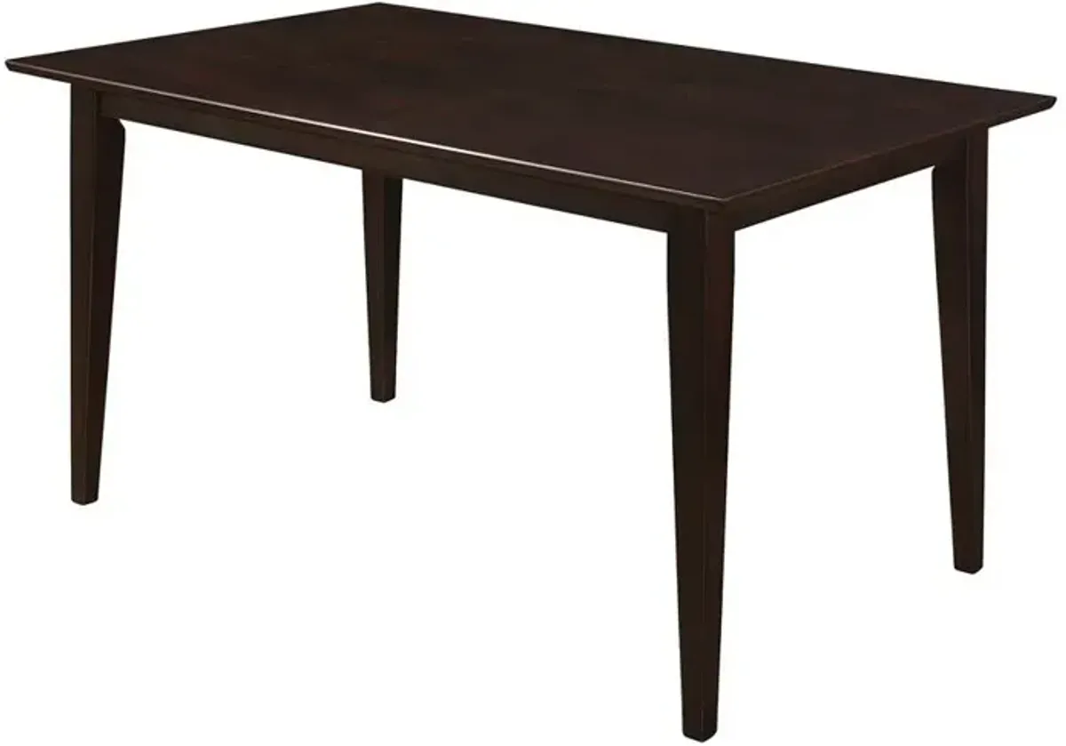 Gabriel Rectangular Dining Table Cappuccino