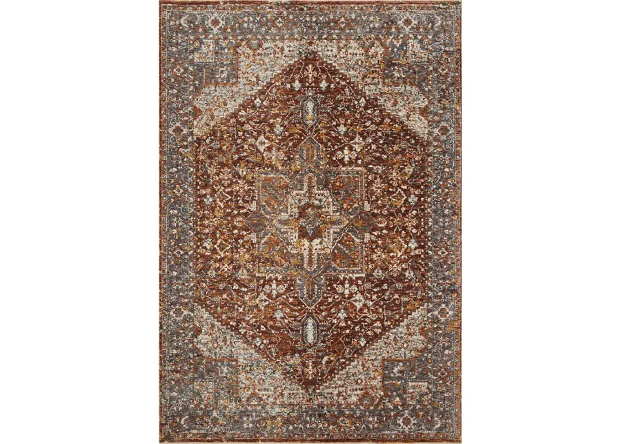 Lourdes LOU02 2'8" x 2'8" Rug