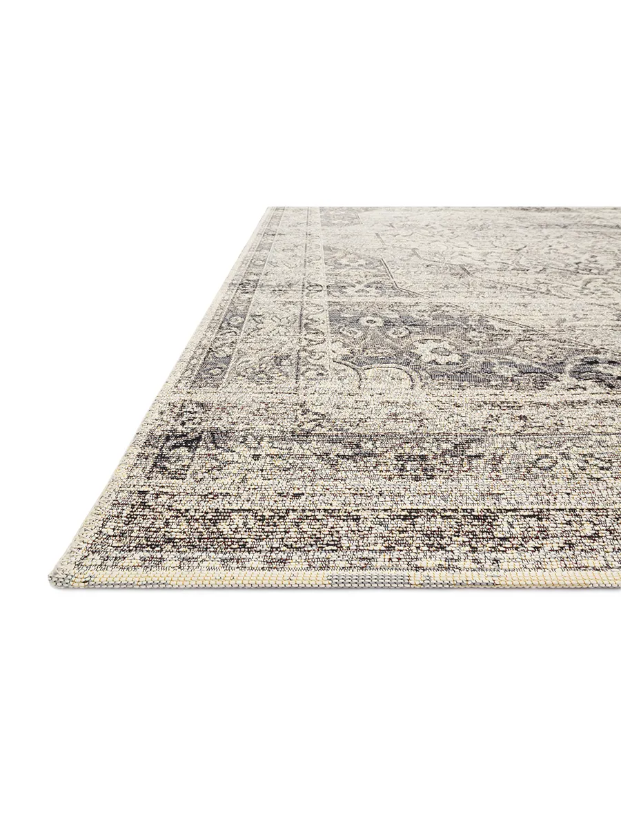 Mika MIK12 Stone/Ivory 3'11" x 5'11" Rug