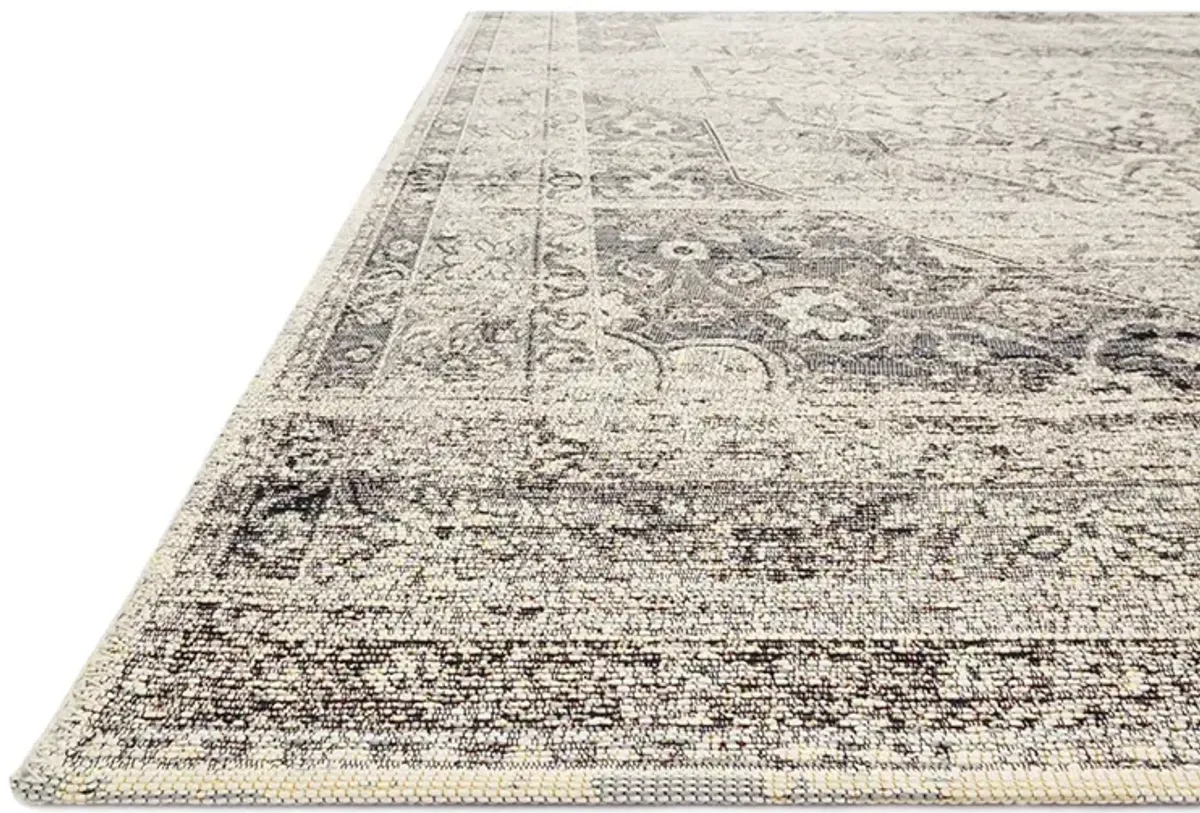 Mika MIK12 Stone/Ivory 3'11" x 5'11" Rug