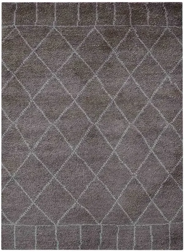 Rugsotic Carpets Hand Knotted Silk 5'x8' Area Rug Contemporary Beige NS1216